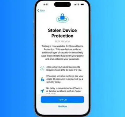 三河苹果授权维修店分享被盗设备保护功能开启方法 