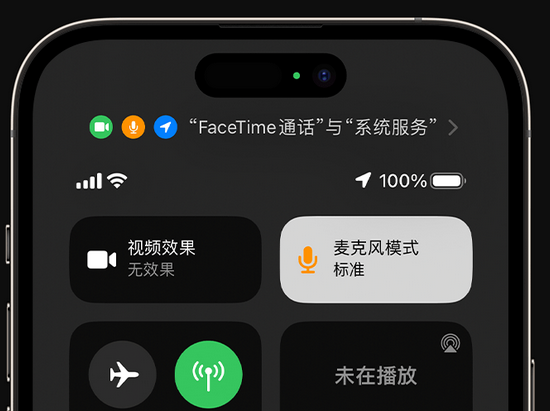 三河苹果授权维修网点分享iPhone在通话时让你的声音更清晰 