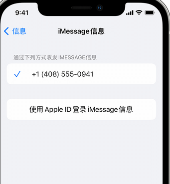 三河apple维修iPhone上无法正常发送iMessage信息 