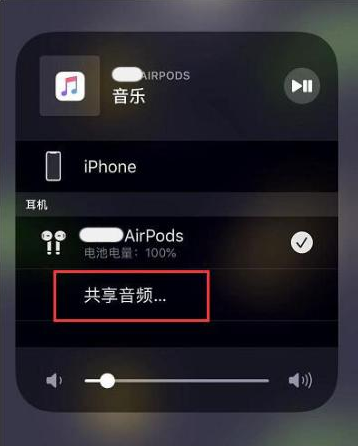 三河苹果14音频维修点分享iPhone14音频共享设置方法 