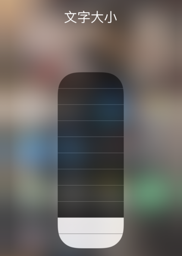 三河苹果手机维修分享小技巧：在 iPhone 控制中心快速调节字体大小 